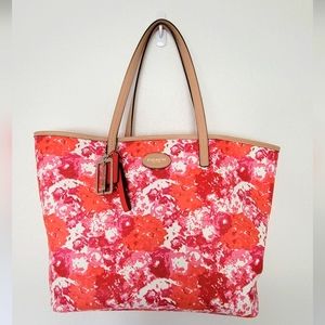 Coach Floral Metro Tote Bag